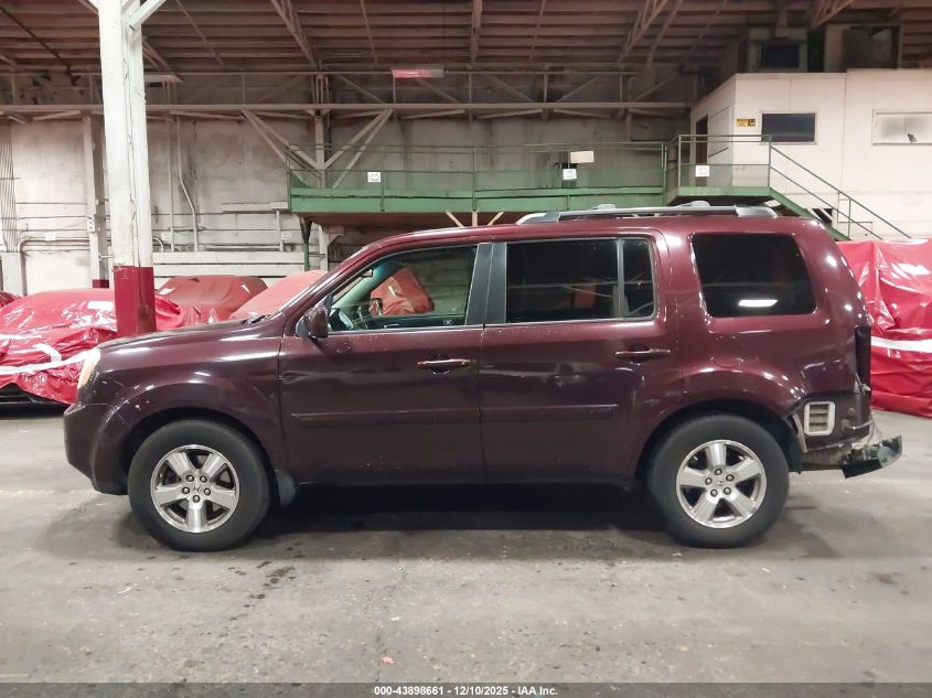 2009 Honda Pilot Ex-L VIN: 5FNYF486X9B012785 Lot: 43898661