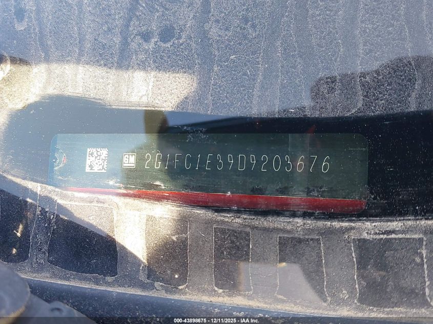 2013 Chevrolet Camaro 2Lt VIN: 2G1FC1E39D9203676 Lot: 43898675