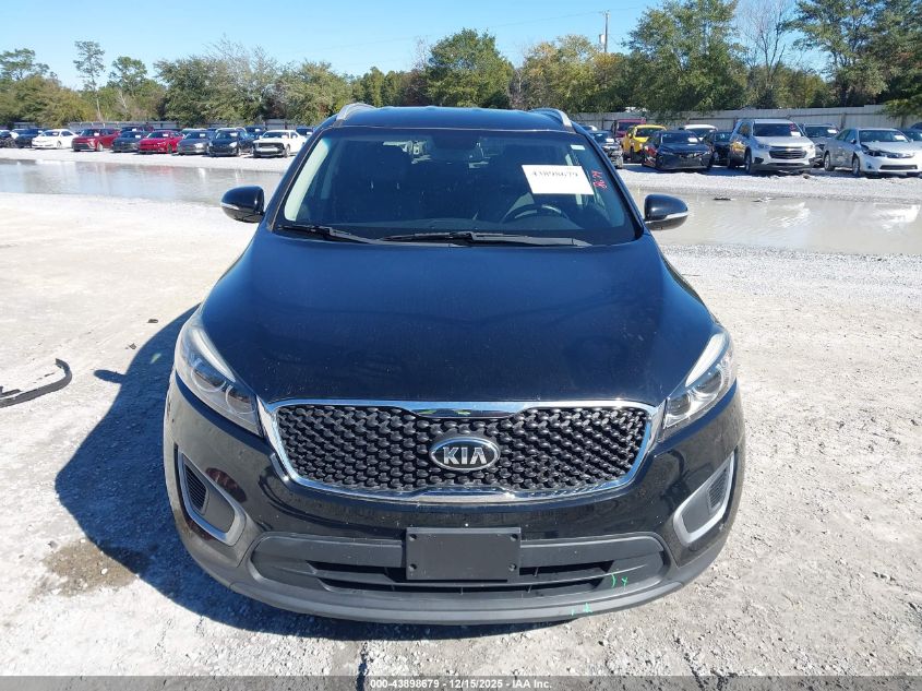 2017 Kia Sorento 2.4L Lx VIN: 5XYPGDA34HG275077 Lot: 43898679