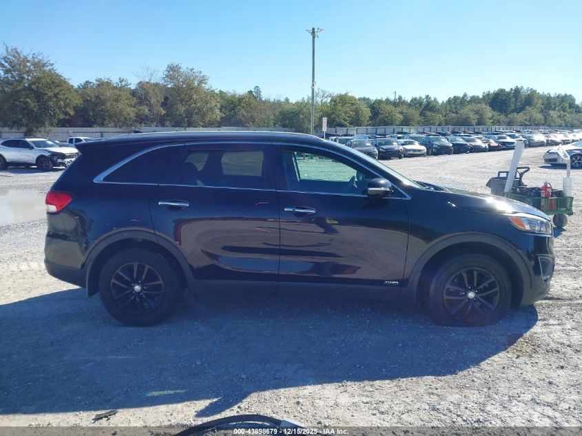 2017 Kia Sorento 2.4L Lx VIN: 5XYPGDA34HG275077 Lot: 43898679