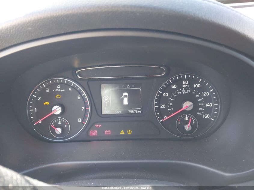 2017 Kia Sorento 2.4L Lx VIN: 5XYPGDA34HG275077 Lot: 43898679