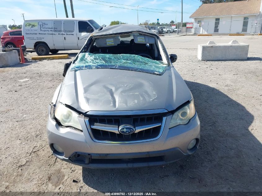 2008 Subaru Outback 2.5I/2.5I L.l. Bean Edition VIN: 4S4BP61C087359167 Lot: 43898702