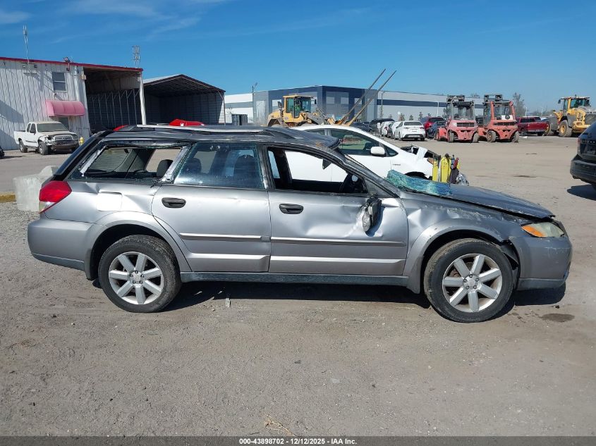 2008 Subaru Outback 2.5I/2.5I L.l. Bean Edition VIN: 4S4BP61C087359167 Lot: 43898702