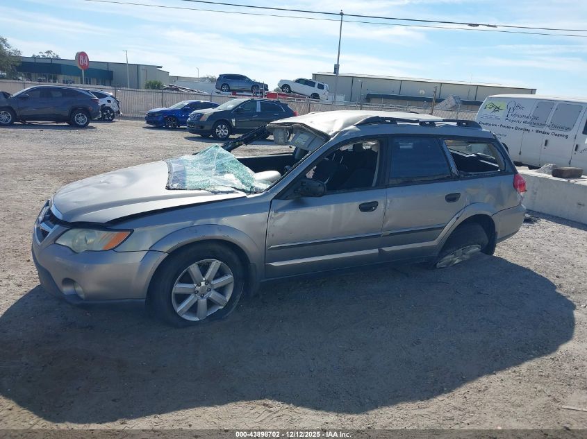 2008 Subaru Outback 2.5I/2.5I L.l. Bean Edition VIN: 4S4BP61C087359167 Lot: 43898702