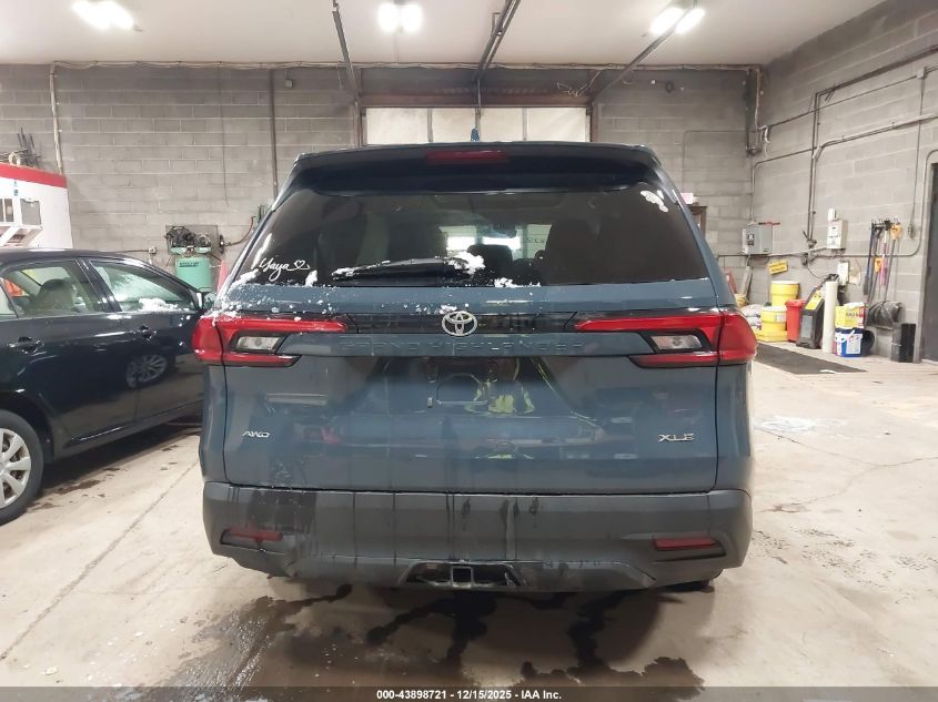 2024 Toyota Grand Highlander Xle VIN: 5TDAAAB52RS006327 Lot: 43898721