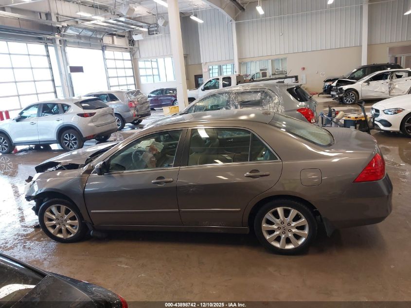 2007 Honda Accord 3.0 Ex VIN: 1HGCM66517A071852 Lot: 43898742