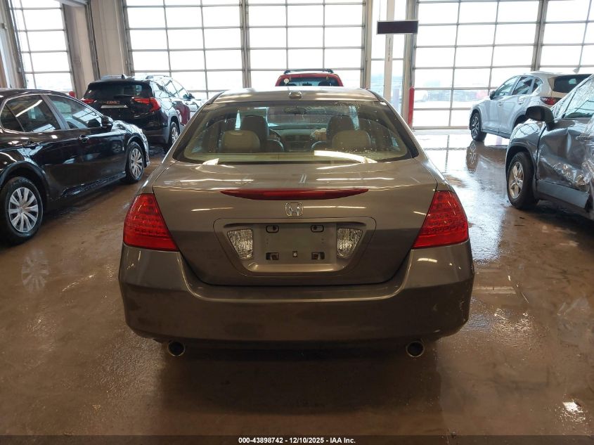 2007 Honda Accord 3.0 Ex VIN: 1HGCM66517A071852 Lot: 43898742