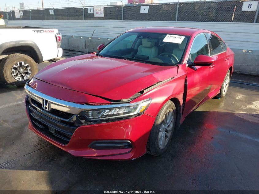 2018 Honda Accord Lx VIN: 1HGCV1F12JA038203 Lot: 43898752