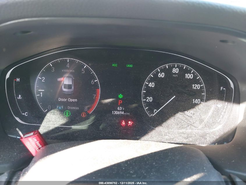 2018 Honda Accord Lx VIN: 1HGCV1F12JA038203 Lot: 43898752