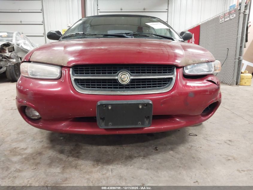 1996 Chrysler Sebring Jxi VIN: 3C3EL55H7TT318248 Lot: 43898759
