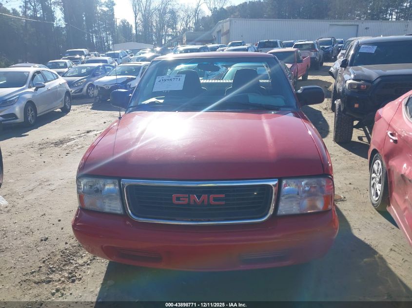 2002 GMC Sonoma Sls VIN: 1GTCS145328160347 Lot: 43898771