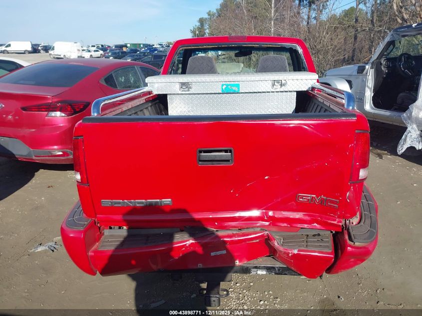 2002 GMC Sonoma Sls VIN: 1GTCS145328160347 Lot: 43898771