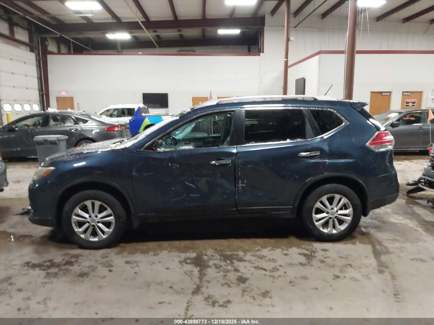 2016 Nissan Rogue Sv VIN: 5N1AT2MM5GC801208 Lot: 43898773