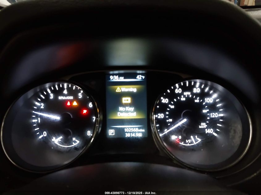 2016 Nissan Rogue Sv VIN: 5N1AT2MM5GC801208 Lot: 43898773