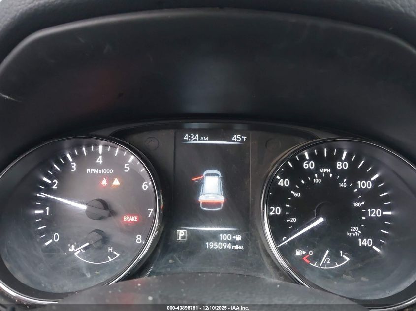 2017 Nissan Rogue Sv VIN: 5N1AT2MT9HC816741 Lot: 43898781