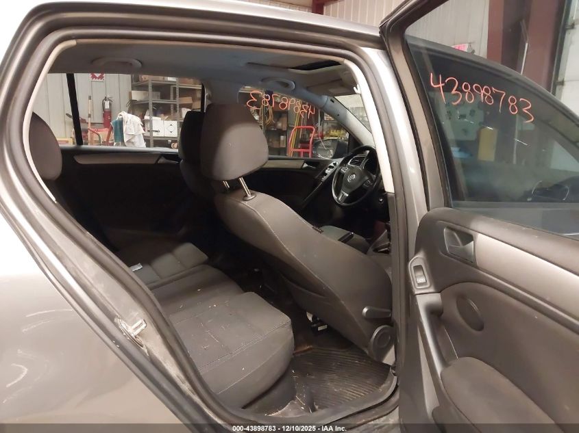 2013 Volkswagen Golf 2.0L Tdi 4-Door VIN: WVWNM7AJ6DW126179 Lot: 43898783