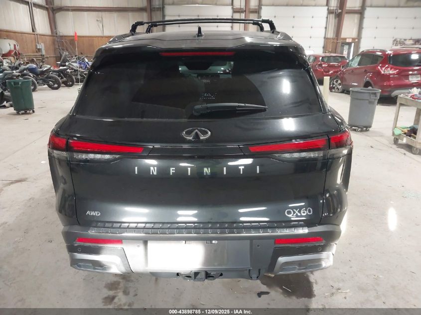 2024 Infiniti Qx60 Autograph Awd VIN: 5N1DL1HUXRC334355 Lot: 43898785