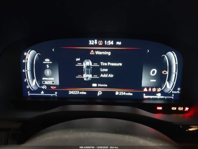 2024 Infiniti Qx60 Autograph Awd VIN: 5N1DL1HUXRC334355 Lot: 43898785