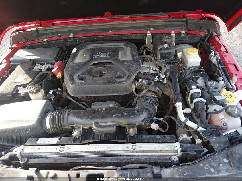 2020 Jeep Wrangler Unlimited Sahara 4X4 VIN: 1C4HJXEN1LW212937 Lot: 43898795