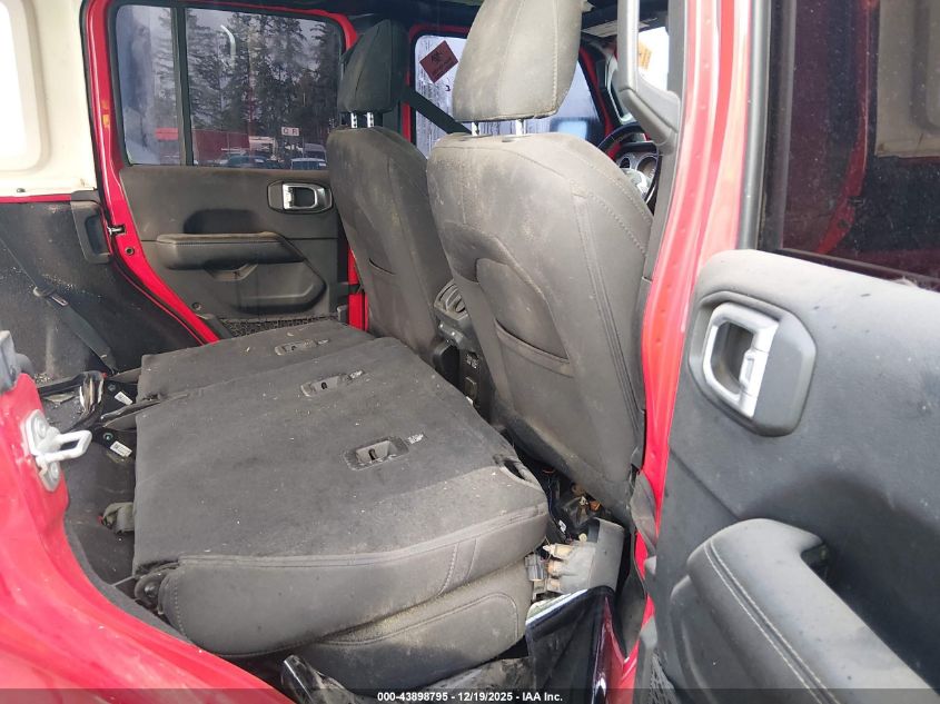 2020 Jeep Wrangler Unlimited Sahara 4X4 VIN: 1C4HJXEN1LW212937 Lot: 43898795