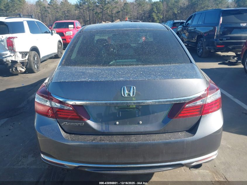 2017 Honda Accord Lx VIN: 1HGCR2F39HA166587 Lot: 43898801