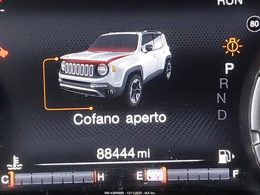 2015 Jeep Renegade Trailhawk VIN: ZACCJBCTXFPB93871 Lot: 43898805