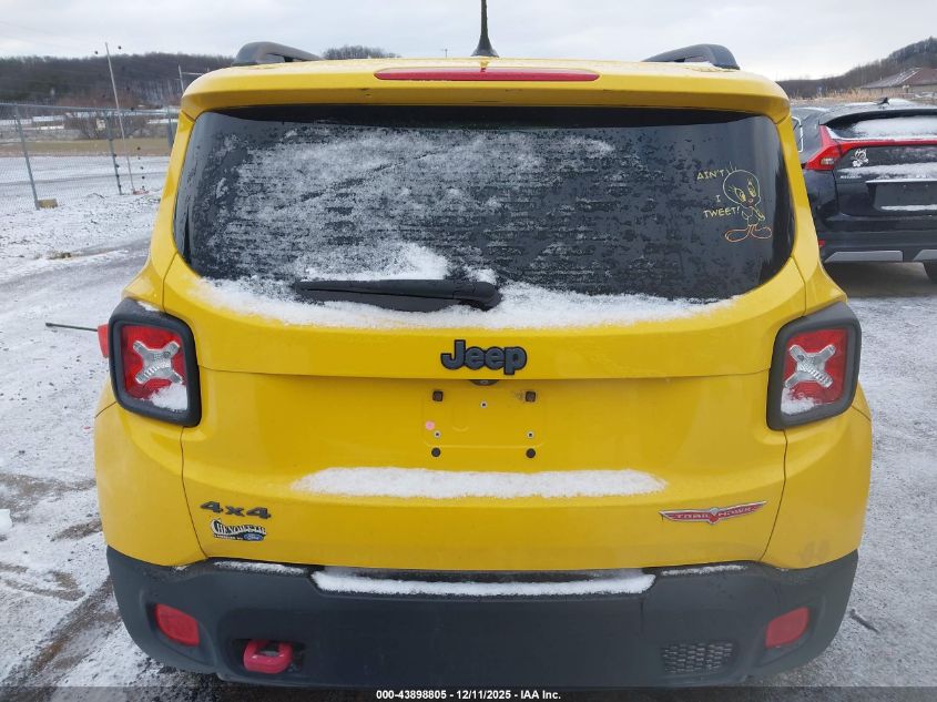 2015 Jeep Renegade Trailhawk VIN: ZACCJBCTXFPB93871 Lot: 43898805