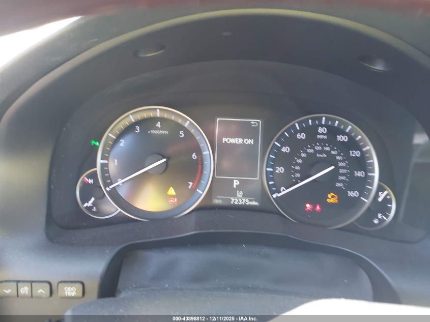 2017 Lexus Es 350 VIN: 58ABK1GGXHU044155 Lot: 43898812