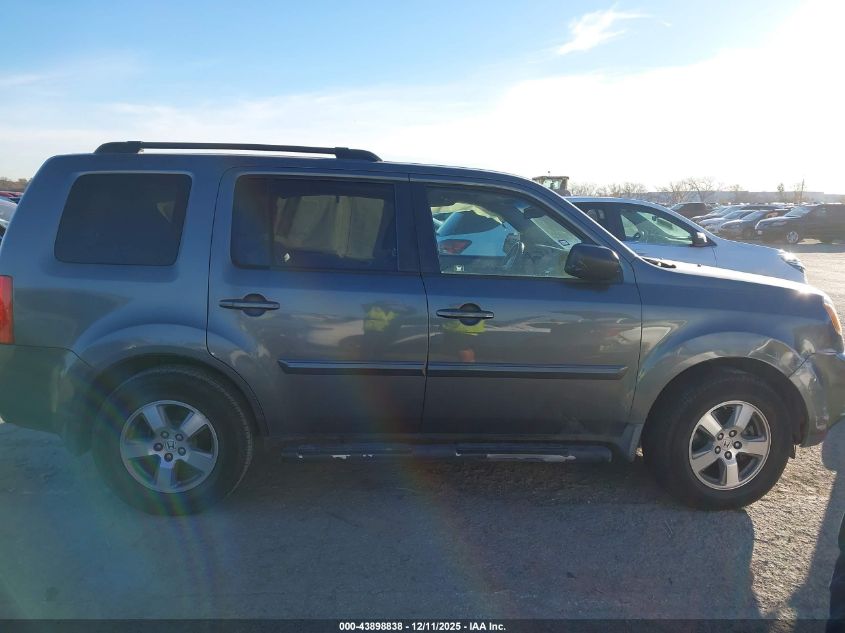 2009 Honda Pilot Ex-L VIN: 5FNYF385X9B001951 Lot: 43898838