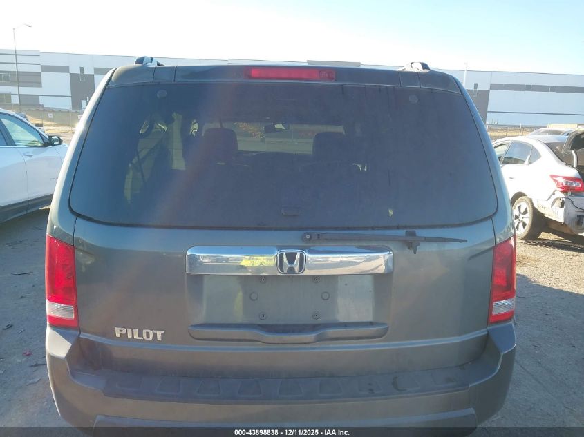 2009 Honda Pilot Ex-L VIN: 5FNYF385X9B001951 Lot: 43898838