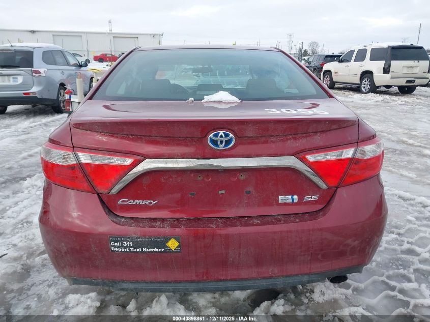 2015 Toyota Camry Hybrid Se VIN: 4T1BD1FKXFU171864 Lot: 43898861