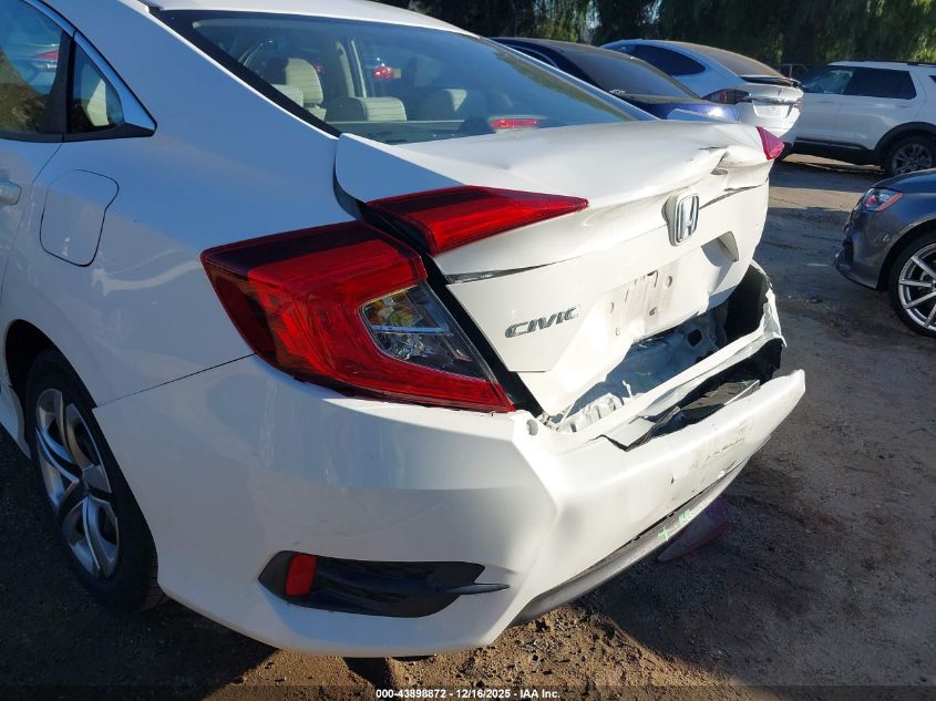 2018 Honda Civic Lx VIN: 2HGFC2F59JH558086 Lot: 43898872