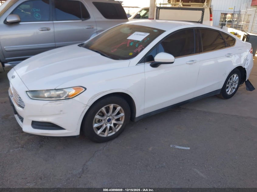 3FA6P0G72GR345300 2016 FORD FUSION photo no. 2
