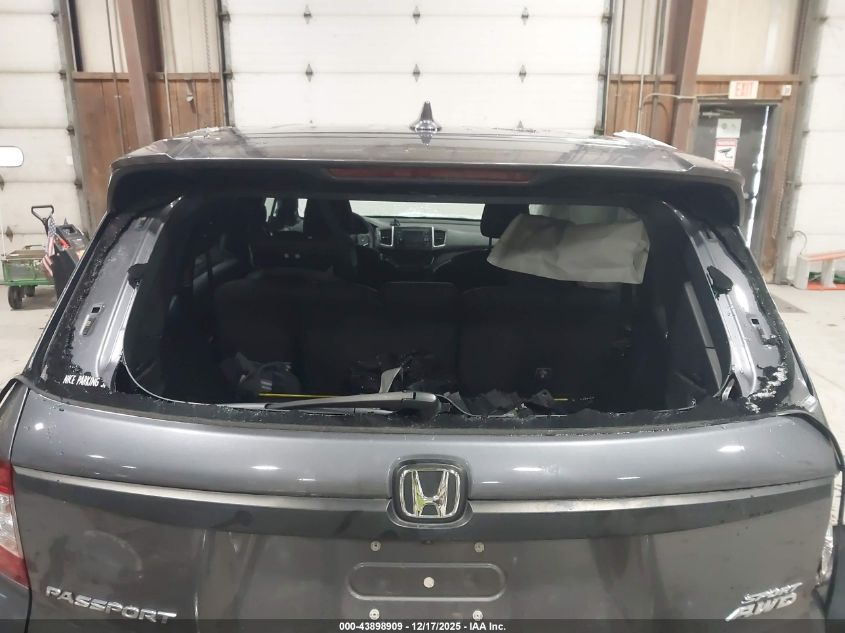 2020 Honda Passport Awd Sport VIN: 5FNYF8H21LB016283 Lot: 43898909