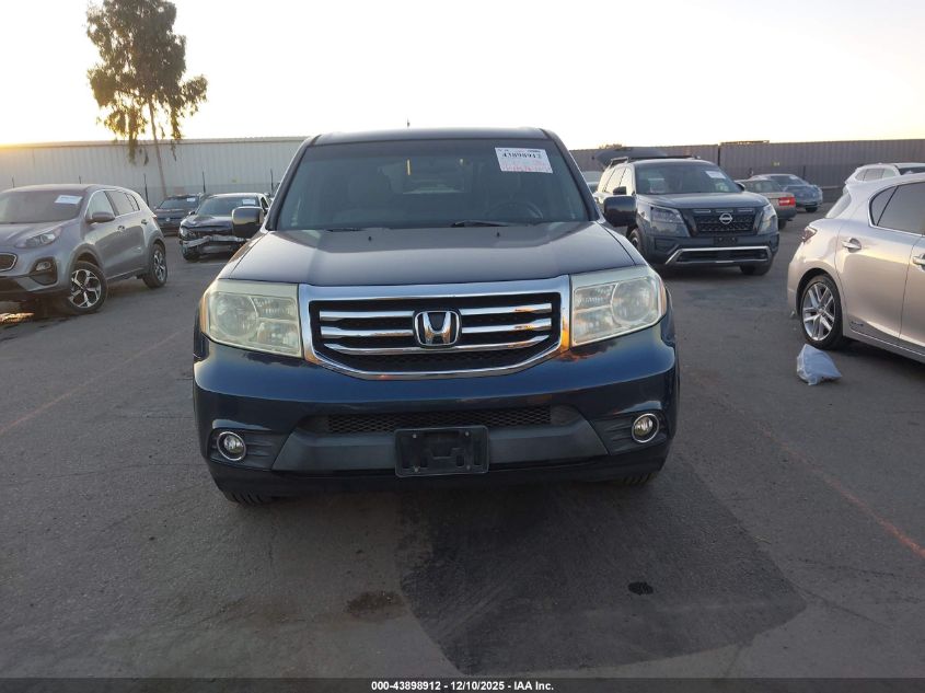 2012 Honda Pilot Ex VIN: 5FNYF3H44CB040050 Lot: 43898912