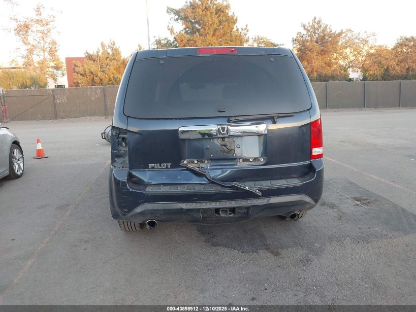 2012 Honda Pilot Ex VIN: 5FNYF3H44CB040050 Lot: 43898912