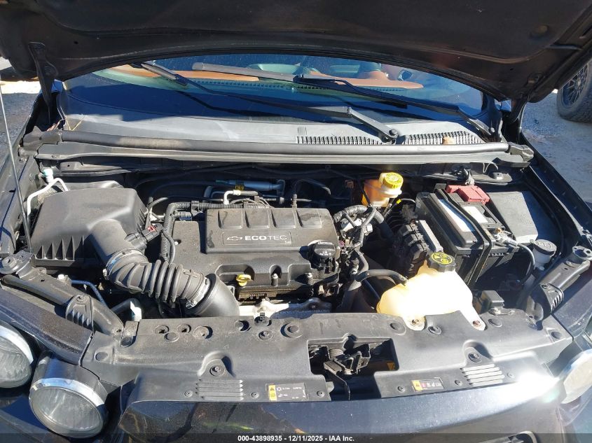 2016 Chevrolet Sonic Lt Auto VIN: 1G1JC6SB7G4152253 Lot: 43898935