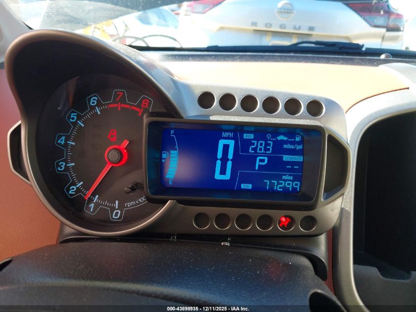 2016 Chevrolet Sonic Lt Auto VIN: 1G1JC6SB7G4152253 Lot: 43898935