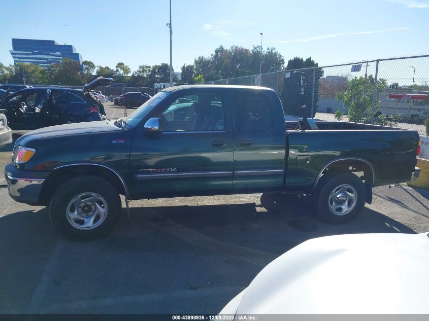 2001 Toyota Tundra Sr5 VIN: 5TBRN34191S209483 Lot: 43898936