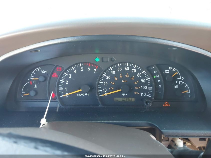 2001 Toyota Tundra Sr5 VIN: 5TBRN34191S209483 Lot: 43898936