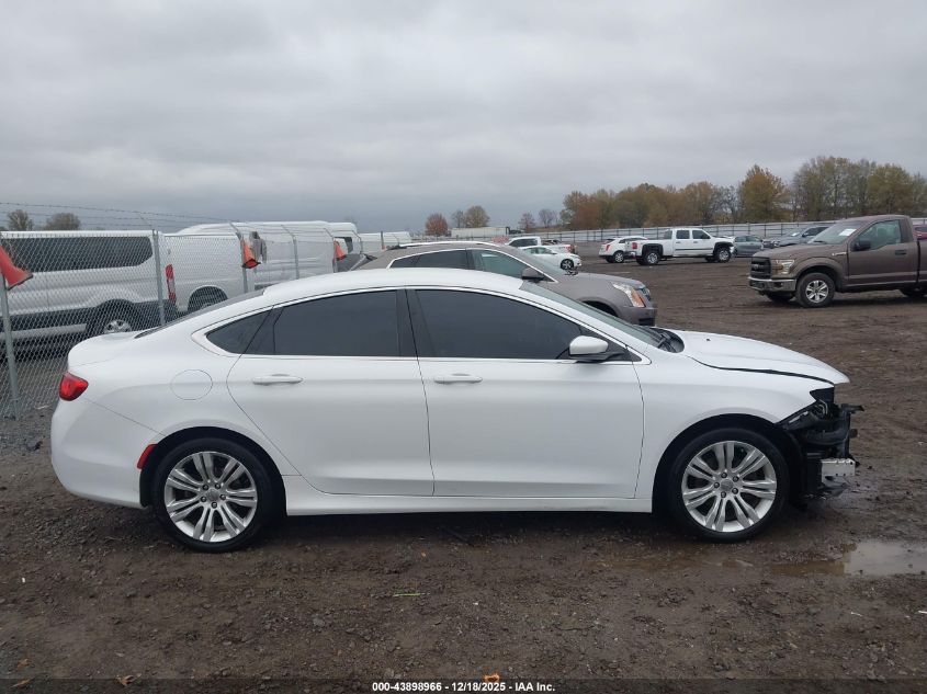 2015 Chrysler 200 Limited VIN: 1C3CCCAB1FN662854 Lot: 43898966