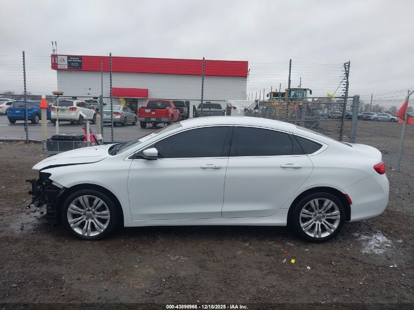 2015 Chrysler 200 Limited VIN: 1C3CCCAB1FN662854 Lot: 43898966