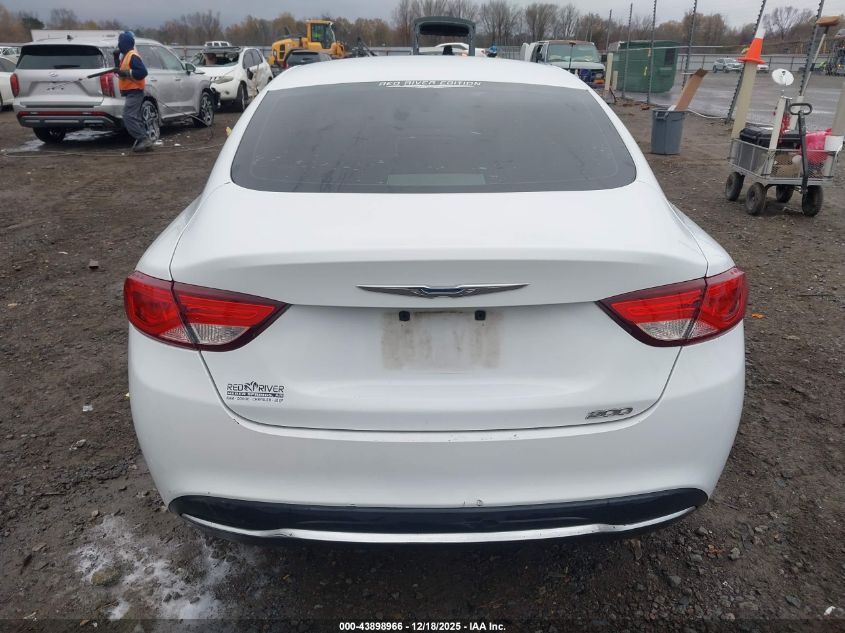 2015 Chrysler 200 Limited VIN: 1C3CCCAB1FN662854 Lot: 43898966