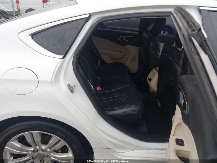 2015 Chrysler 200 Limited VIN: 1C3CCCAB1FN662854 Lot: 43898966