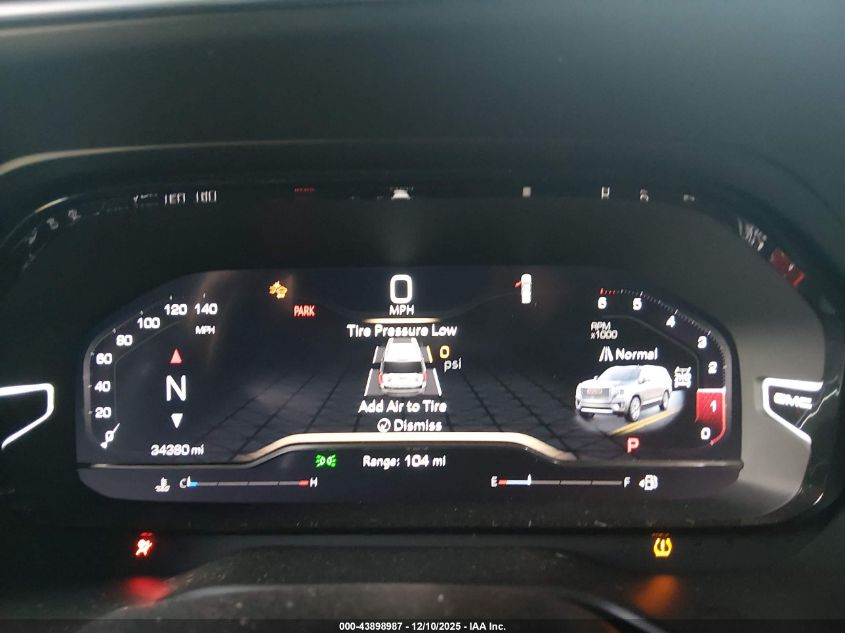 2023 GMC Yukon Xl 4Wd Denali VIN: 1GKS2JKL1PR545022 Lot: 43898987