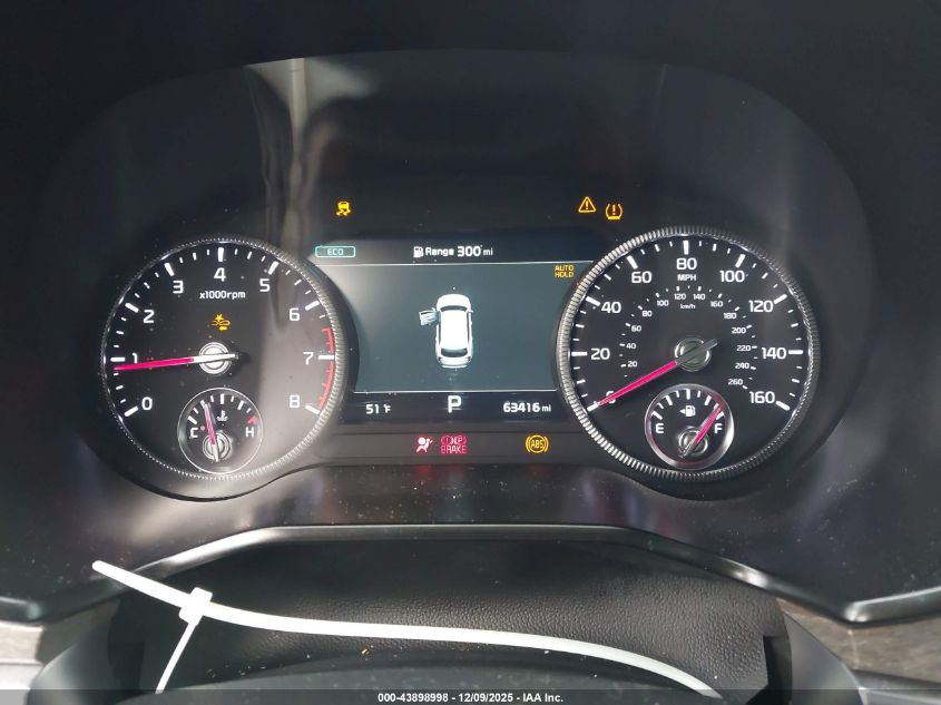 2021 Kia Telluride Sx VIN: 5XYP5DHC1MG173080 Lot: 43898998