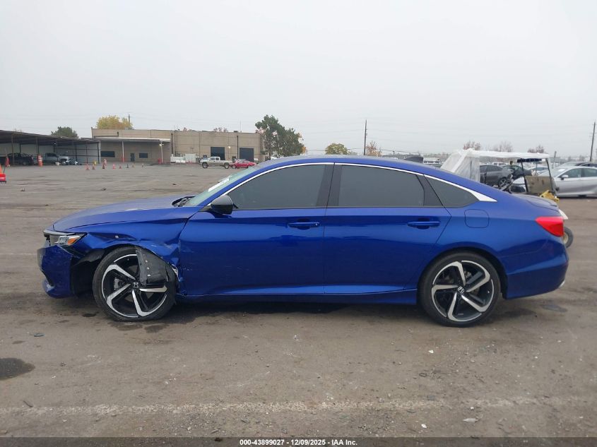 2021 Honda Accord Sport Special Edition VIN: 01HGCV1F45MA01142 Lot: 43899027