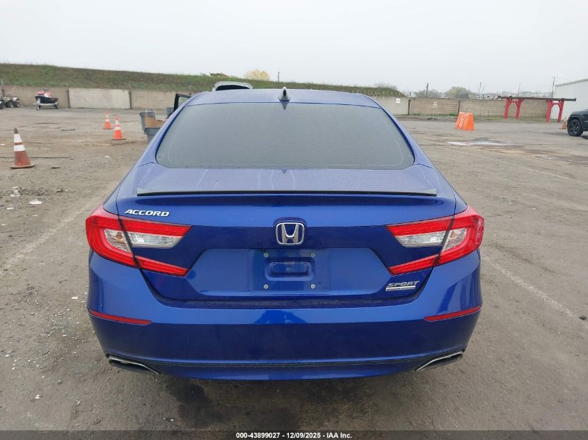 2021 Honda Accord Sport Special Edition VIN: 01HGCV1F45MA01142 Lot: 43899027
