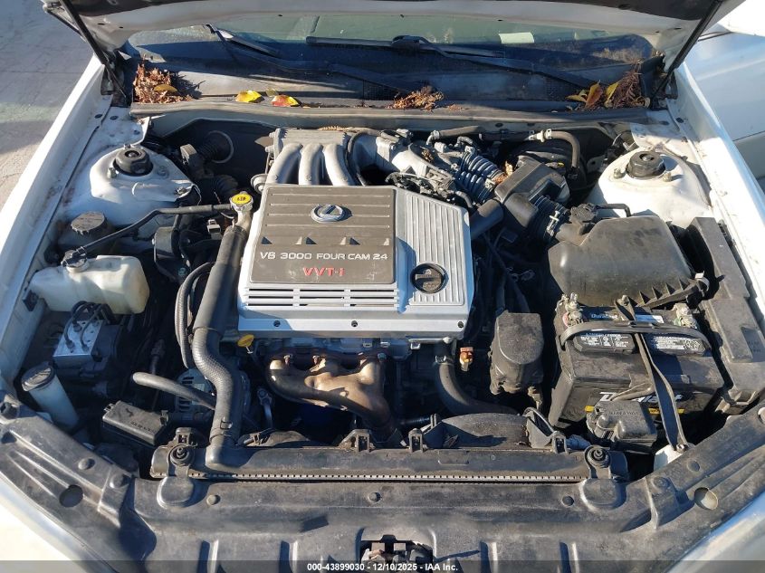 2000 Lexus Es 300 VIN: JT8BF28G5Y0248095 Lot: 43899030