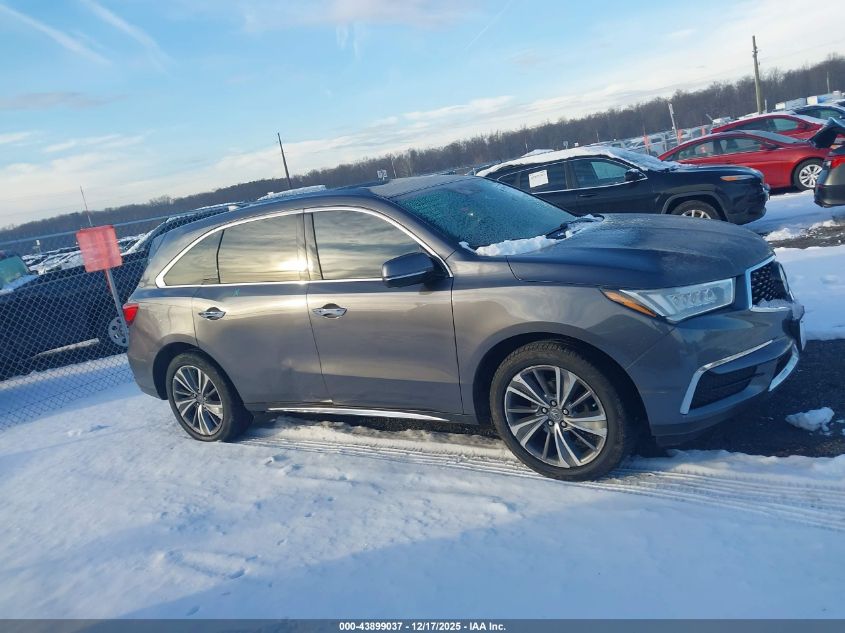 2017 Acura Mdx Technology Package VIN: 5FRYD4H58HB013847 Lot: 43899037